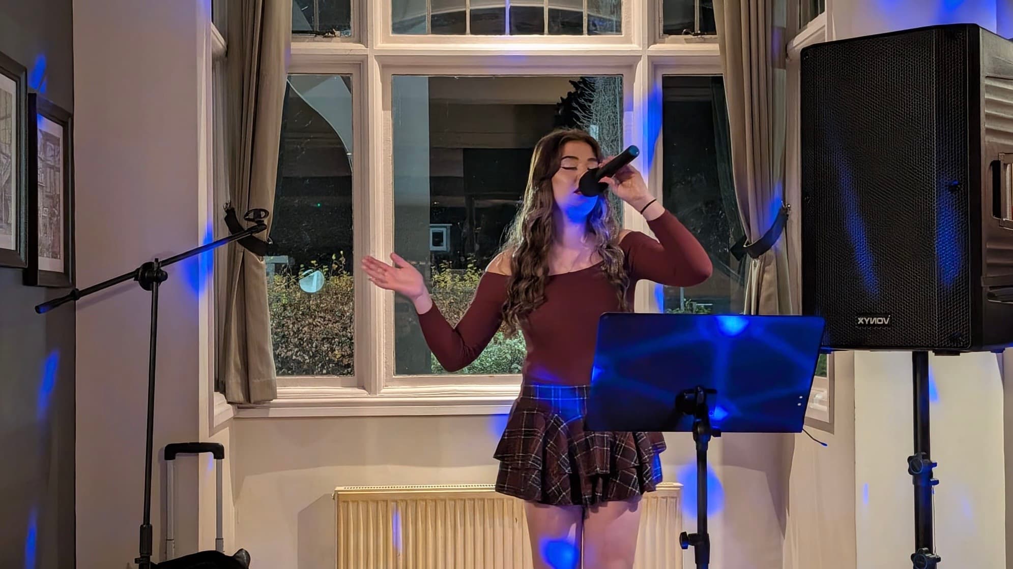 Abz live performance portrait