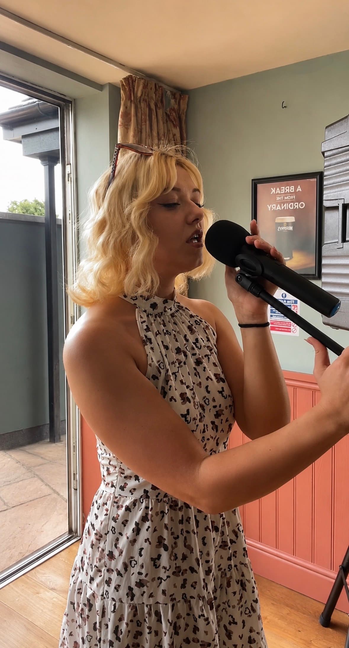 Abz performing live music at a venue